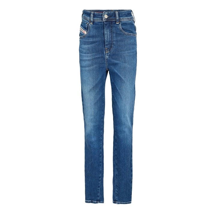 Diesel Women's Blue 1984 Slandy High Straight Leg Jeans in Size 24 S, Sports Direct