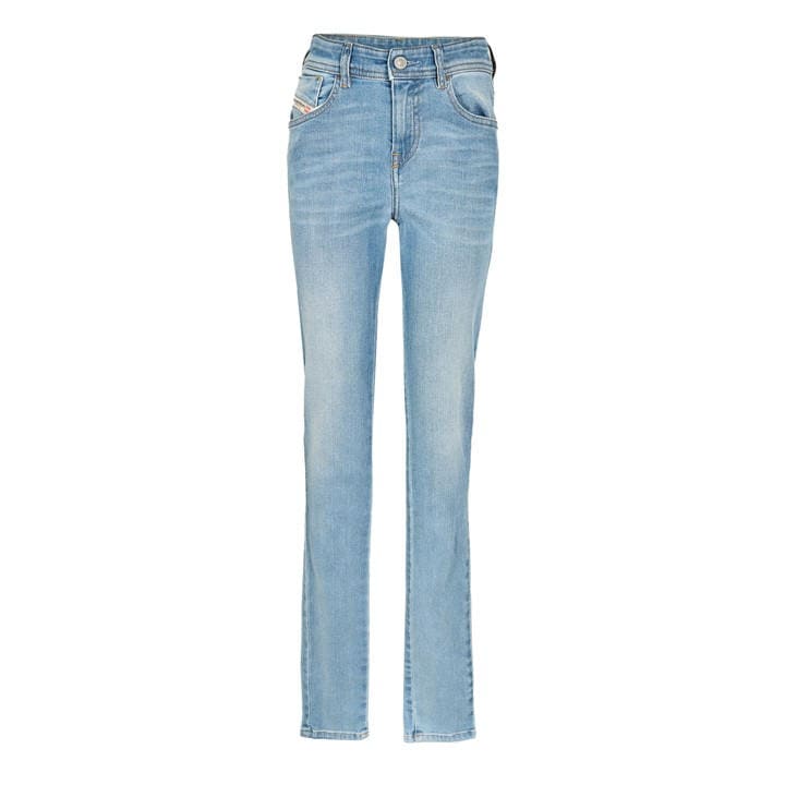 Diesel Women's Blue Straight Leg Jeans in Size 26 L, Sports Direct
