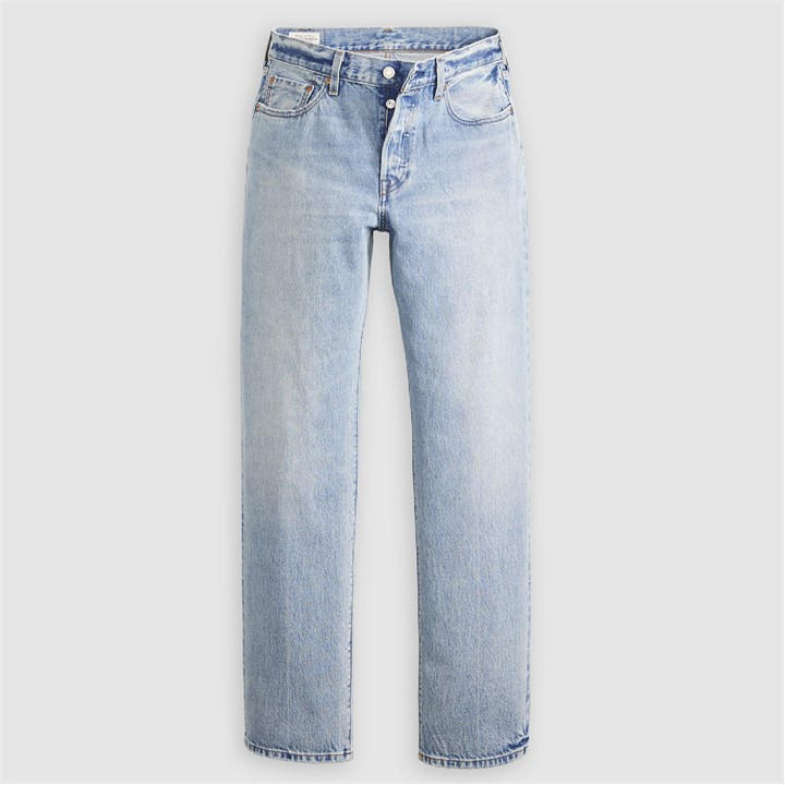 Levis Women's Blue Drew Me In Straight Leg Jeans in Size 25 S, Sports Direct