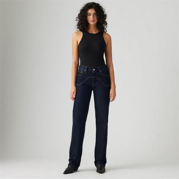 Deep Breath - Levis - Women's Western Deep Breath Straight Leg Jeans