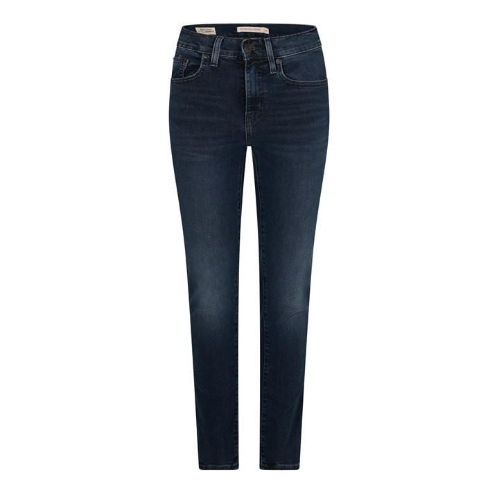 Levis Women's Blue High Rise Night I Jeans in Size 27 L28, Sports Direct