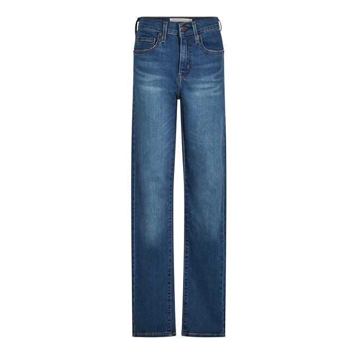 Levis Women's Blue High Rise Night I Jeans in Size 27 L32, Sports Direct
