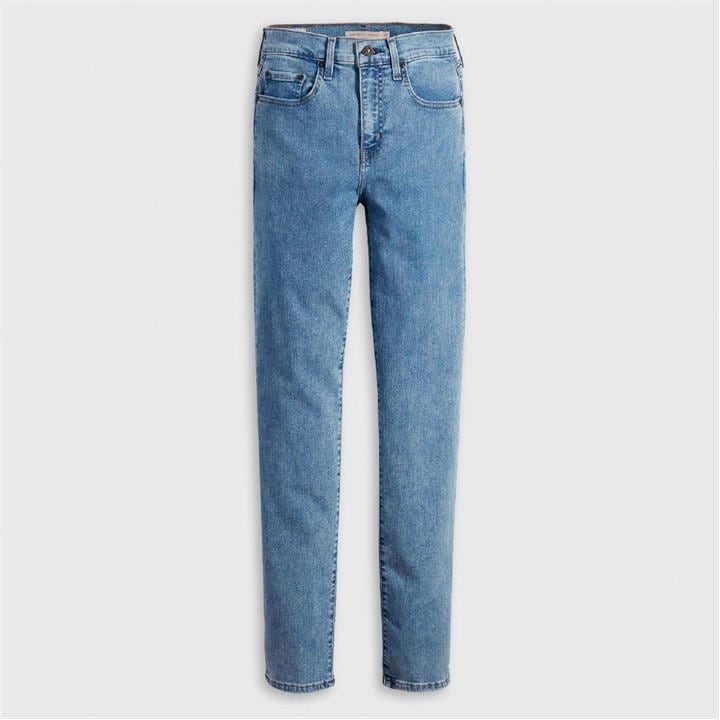 Levis Women's Blue High Rise Night I Jeans in Size 31 R, Sports Direct