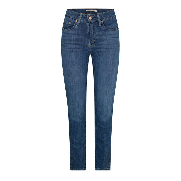 Levis Women's Blue High Rise Night I Jeans in Size 25 S, Sports Direct