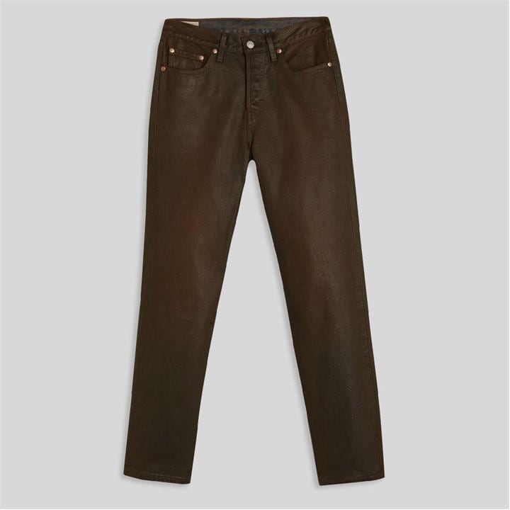 Levis Women's Brown Swan Island Straight Leg Jeans in Size 27 L32, Sports Direct