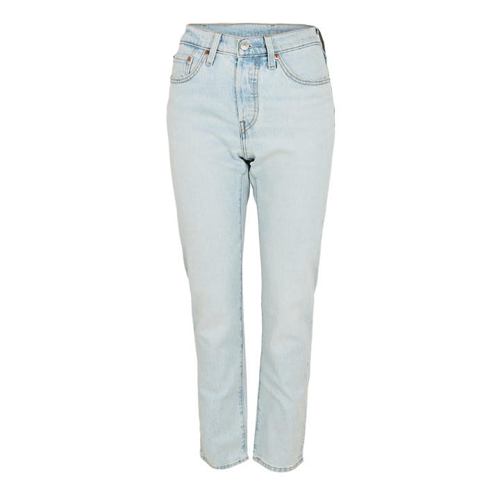 Levis Women's Blue Swan Island Straight Leg Jeans in Size 25 S, Sports Direct