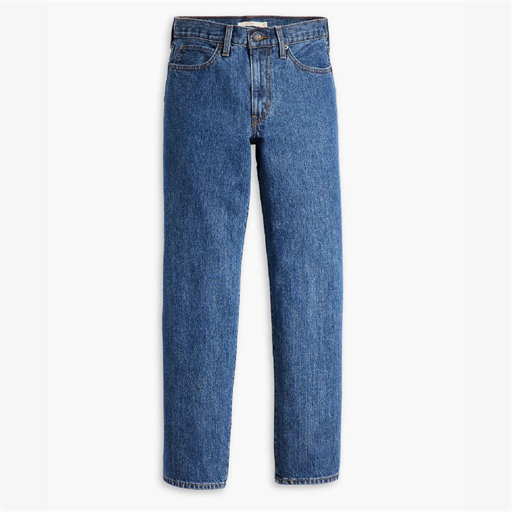 Levis Women's Blue Baggy Mstr Straight Leg Jeans in Size 26 R, Sports Direct