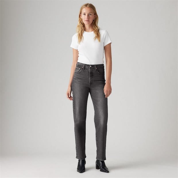 Well Worn - Levis - Women's Ribcage Ankle Straight Leg Jeans
