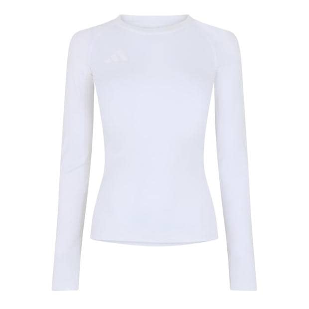 White - adidas - Women's Long Sleeve T-Shirt