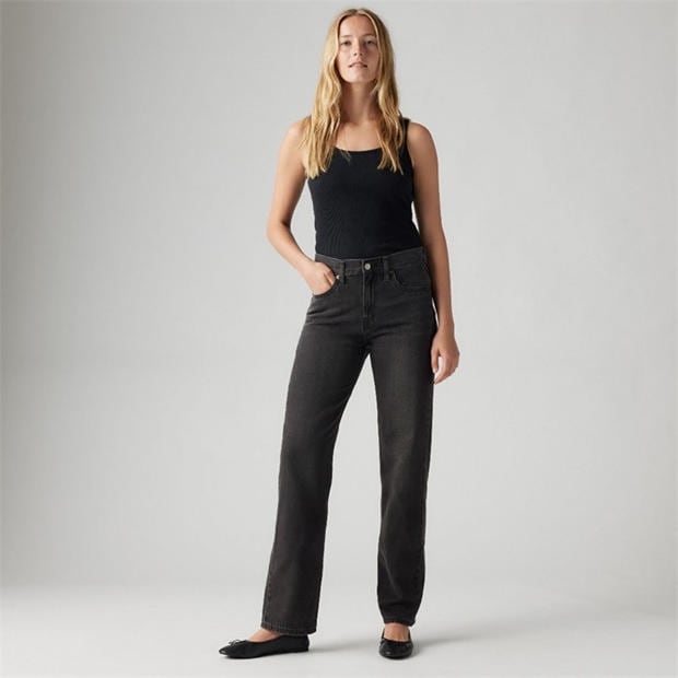 Crystal Dream - Levis - Women's Low Pro Straight Leg Jeans