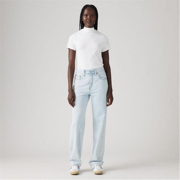 Right Over - Levis - Women's Low Pro Straight Leg Jeans