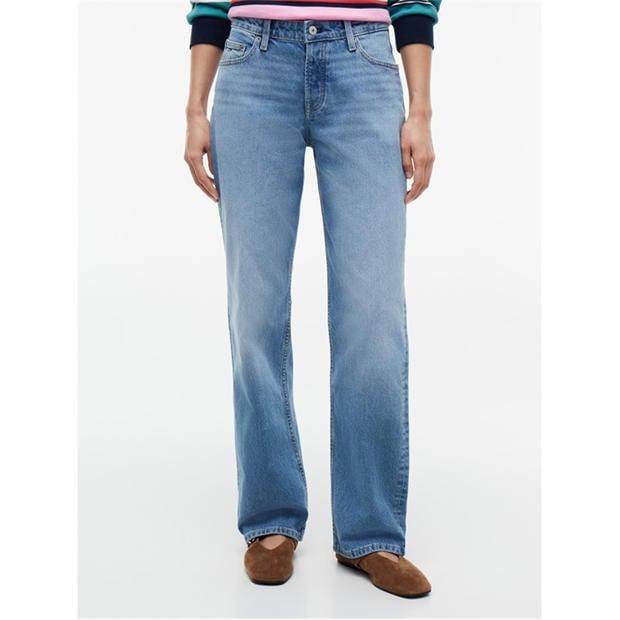 Denim Medium - Tommy Jeans - Women's Straight Leg Jeans