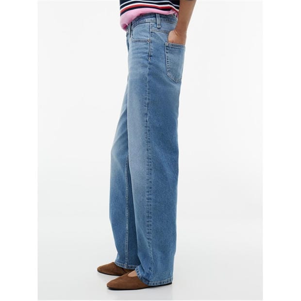 Denim Medium - Tommy Jeans - Women's Straight Leg Jeans