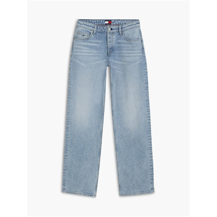 Tommy Jeans Women's Blue Straight Leg Jeans in Size 28 S, Sports Direct