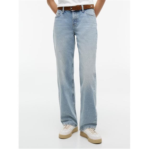 Denim Light - Tommy Jeans - Women's Straight Leg Jeans