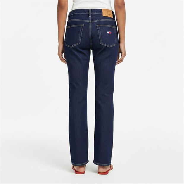 Denim Dark - Tommy Jeans - Women's Straight Leg Jeans