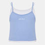 Soft Blue/White - Jack Wills - Layered Cami Vest
