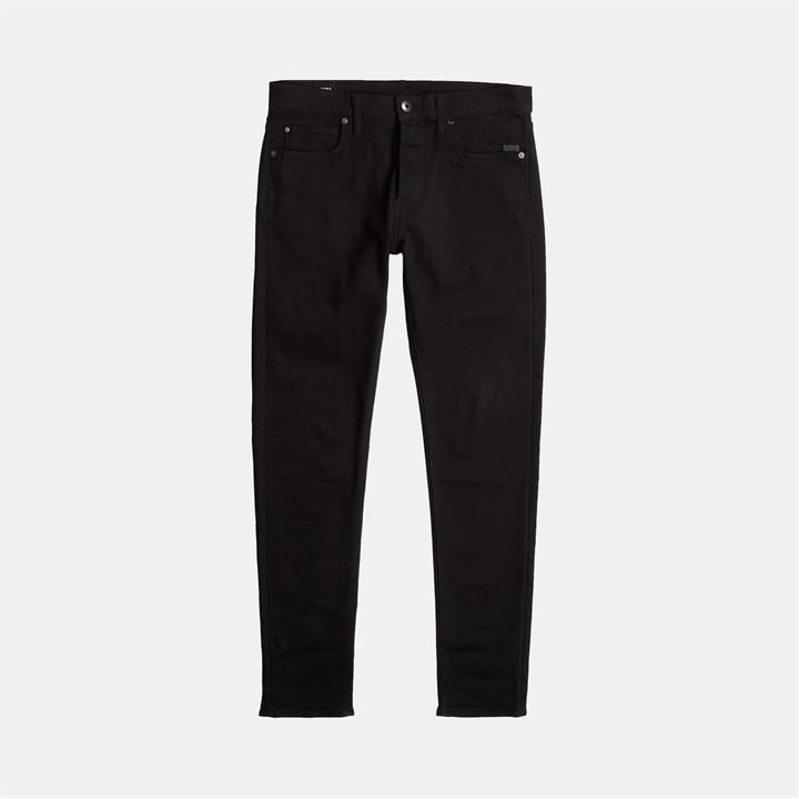 G Star Men's Black Extra Slim Fit Jeans In Blue- Stretch Denim in Size 38 R, Sports Direct