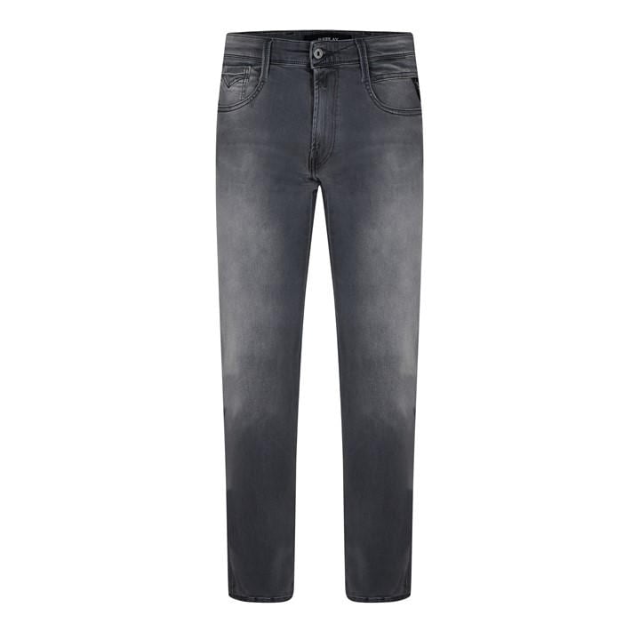 Replay Men's Grey Powerstretch Anbass Slim Fit Jean in Size 30 R, Sports Direct