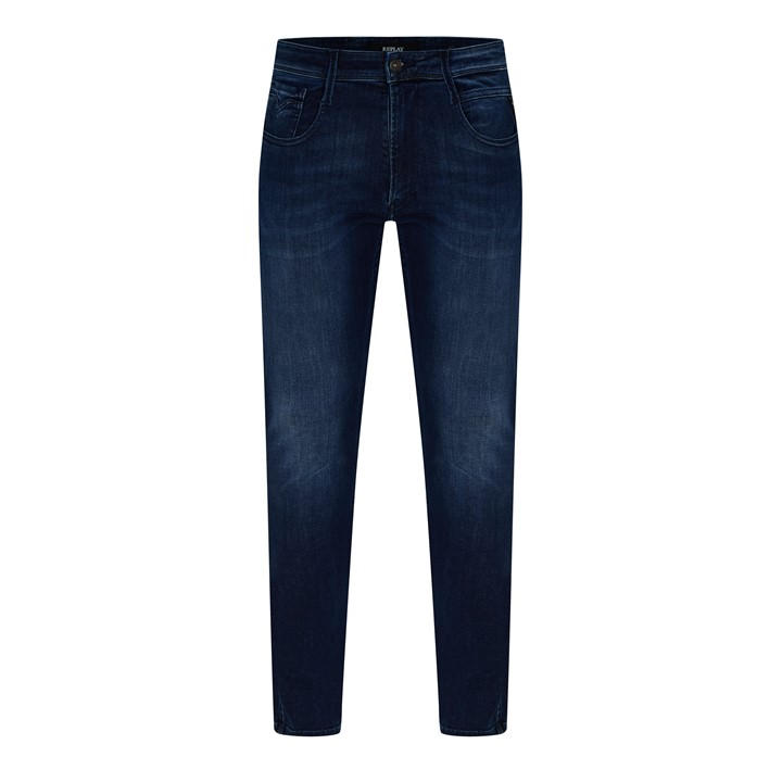 Replay Men's Blue Powerstretch Anbass Slim Fit Jean