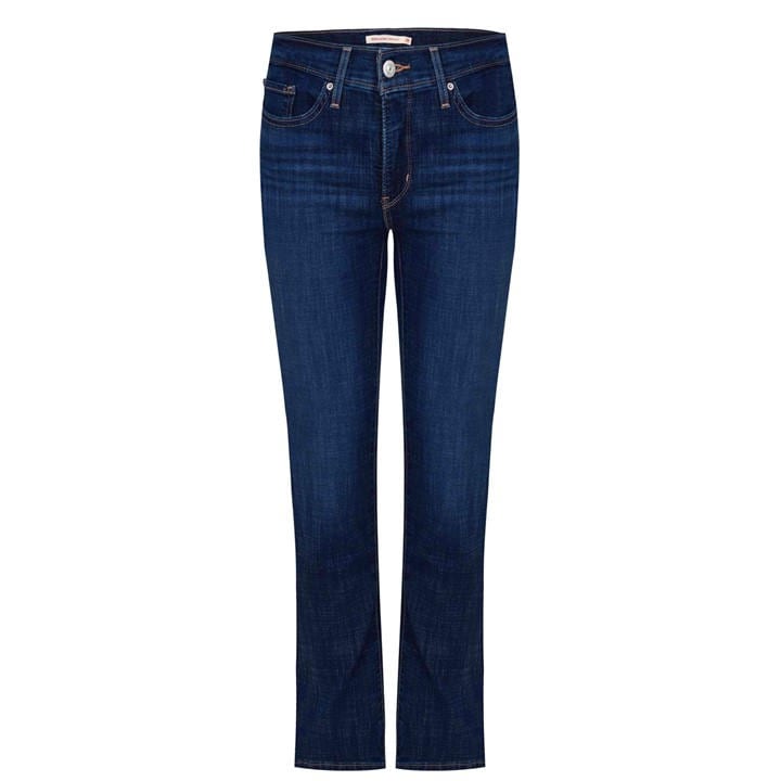 Levis Women's Blue 314 Shaping Straight Jeans