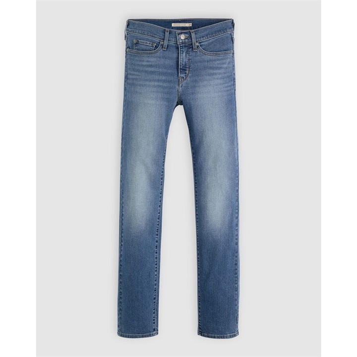 Levis Women's Blue 314 Shaping Straight Jeans in Size 26 S, Sports Direct