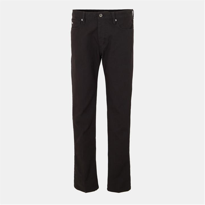 Emporio Armani Men's Black Slim Fit Jeans in Size 32 R, Sports Direct