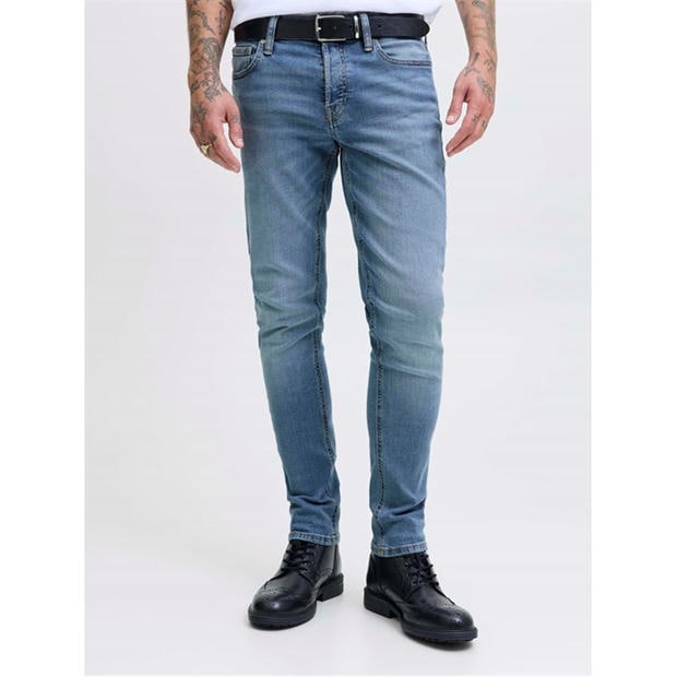 Blue Denim - Jack and Jones - Men's Glenn Original Slim Fit Jeans