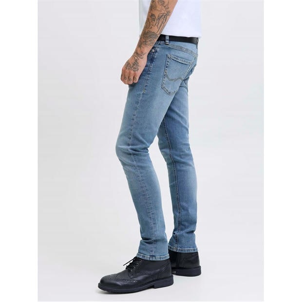 Blue Denim - Jack and Jones - Men's Glenn Original Slim Fit Jeans