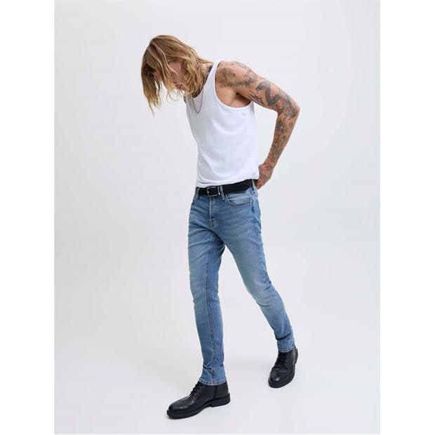 Blue Denim - Jack and Jones - Men's Glenn Original Slim Fit Jeans