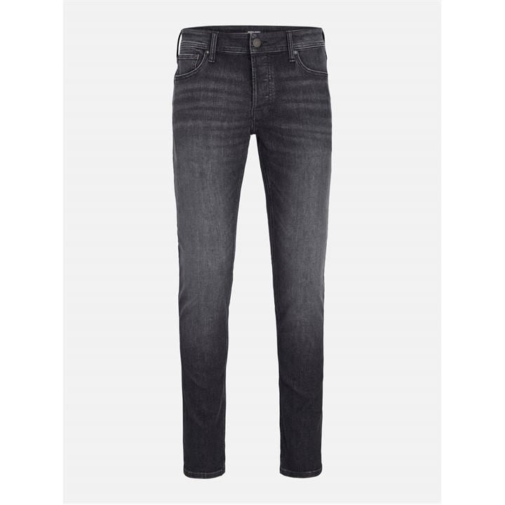 Jack And Jones Men's Black Glenn Original Slim Fit Jeans in Size 36 R, Sports Direct