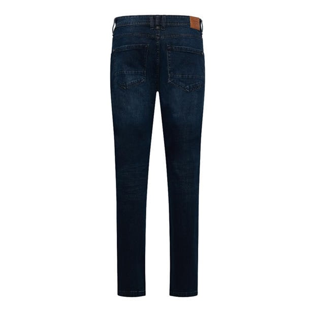 Dark Wash - Crosshatch - Men's Malcolm Slim Fit Jeans