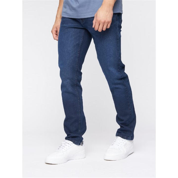 Crosshatch Men's Blue Malcolm Slim Fit Jeans in Size 38, Sports Direct