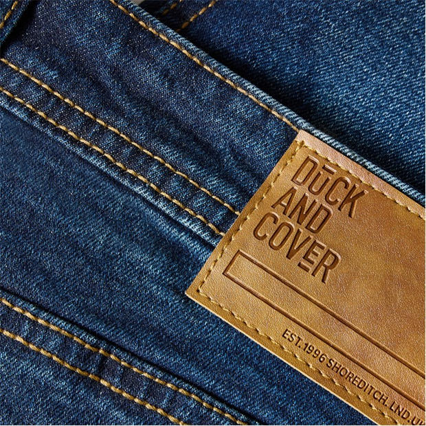 DARK WASH - Duck and Cover - Men's Crestline Straight Leg Jeans