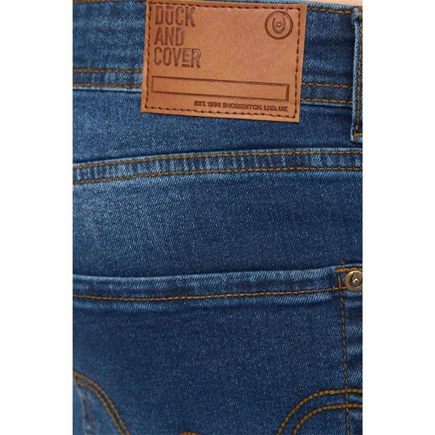 MID WASH - Duck and Cover - Men's Crestline Straight Leg Jeans