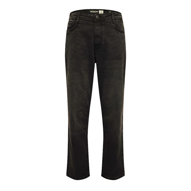 BLACK - Duck and Cover - Men's Kelvyn Relaxed Fit Straight Leg Jeans
