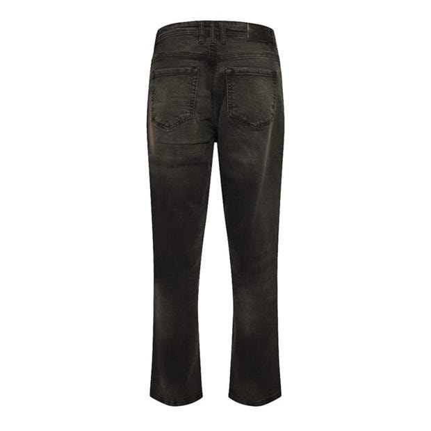 BLACK - Duck and Cover - Men's Kelvyn Relaxed Fit Straight Leg Jeans