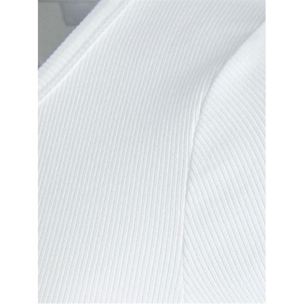 Bright White - JJXX - JJXX Freya Rib T Ls Ld63
