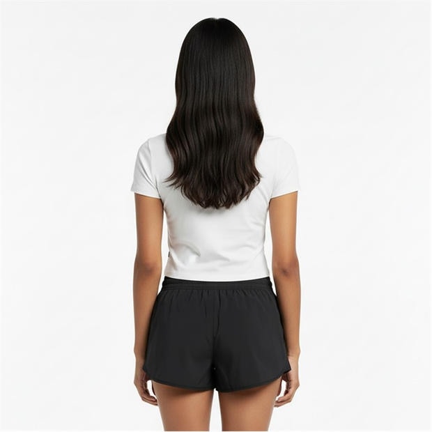 White/Black - New Balance - Women's Crop Top