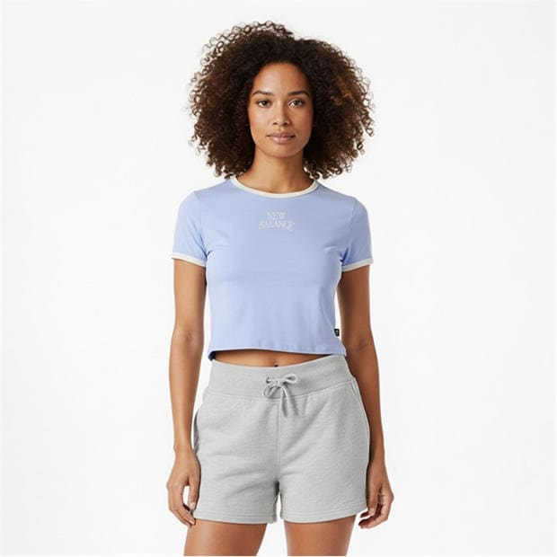 Lilac - New Balance - Women's Crop Top
