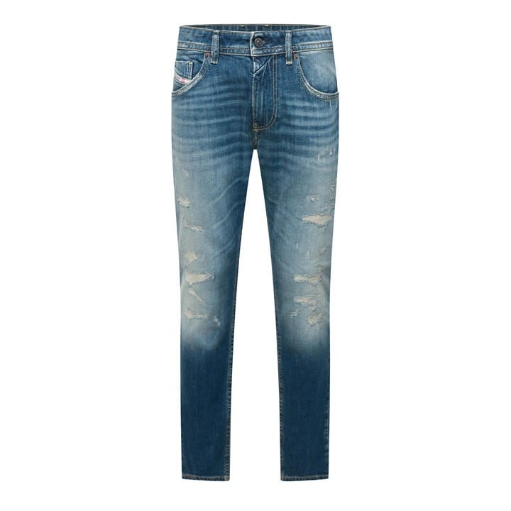 Diesel Men's Blue Thommer-X Slim Fit Jeans in Size 29 R, Sports Direct