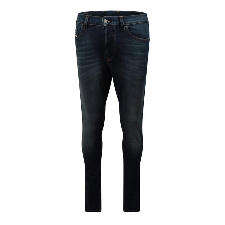 Diesel Men's Blue Tepphar-X Slim Fit Jeans in Size M, Sports Direct