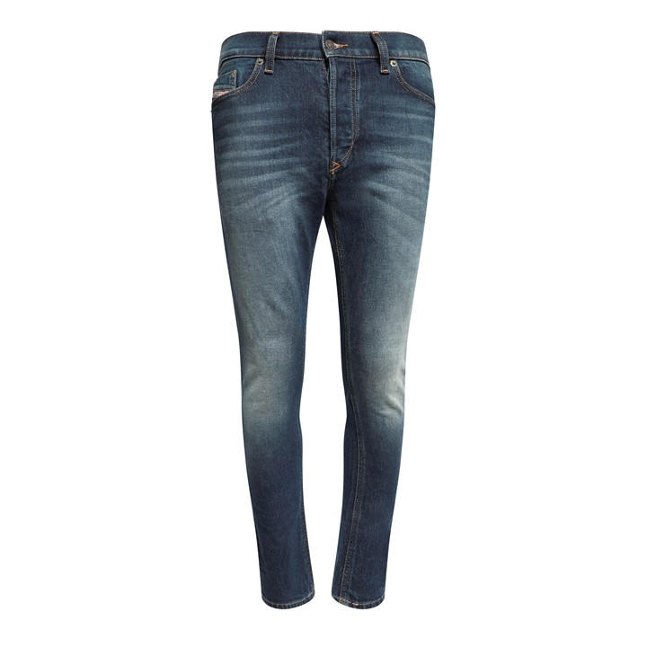 Diesel Men's Blue Tepphar-X Slim Fit Jeans in Size 38 R, Sports Direct