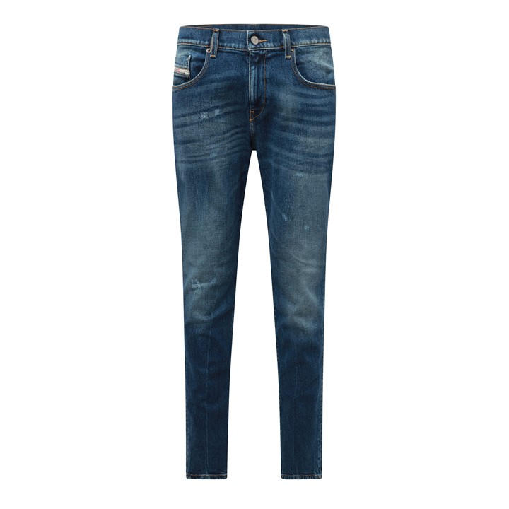 Diesel Men's Blue D-Strukt 2019 Slim Fit Jeans in Size 30 R, Sports Direct