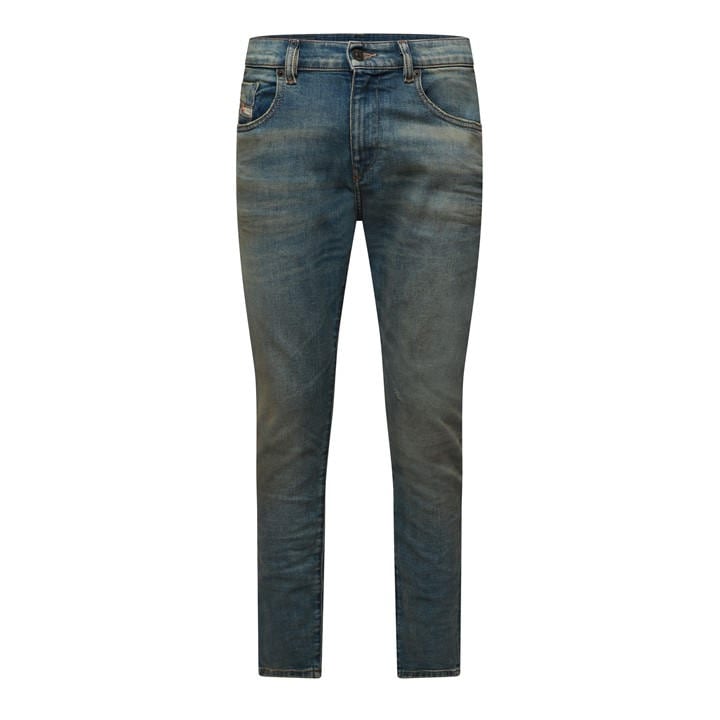Diesel Men's Blue 2019 D-Strukt Slim Fit Jeans in Size M, Sports Direct