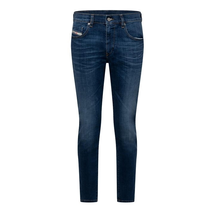 Diesel Men's Blue 2019 D-Strukt Slim Fit Jeans in Size 30 S, Sports Direct