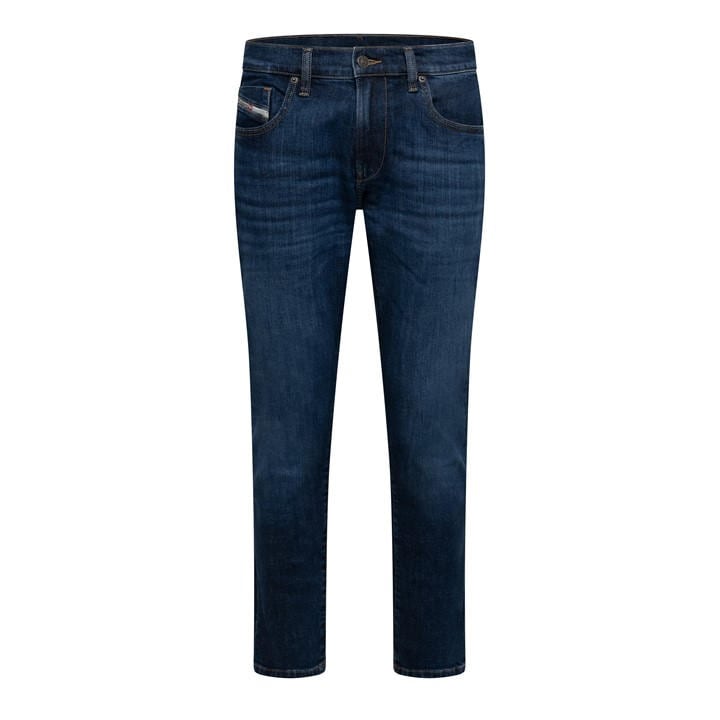 Diesel Men's Blue 2019 D-Strukt Slim Fit Jeans in Size L, Sports Direct