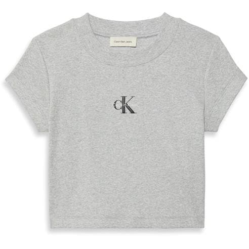 Calvin Klein Jeans - Women's CKJ Mono Baby T Crop Top