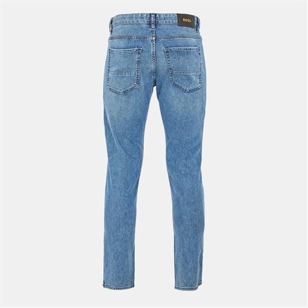 Medium Blue - Boss - Men's L Delaware Slim Fit Jeans