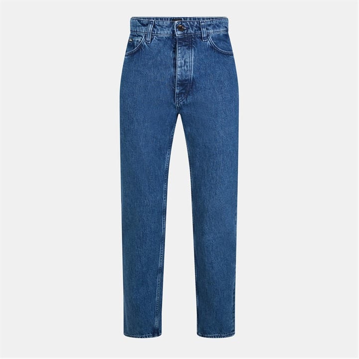 Boss Men's Blue H-Akron Slim Fit Jeans in Size 30 R, Sports Direct